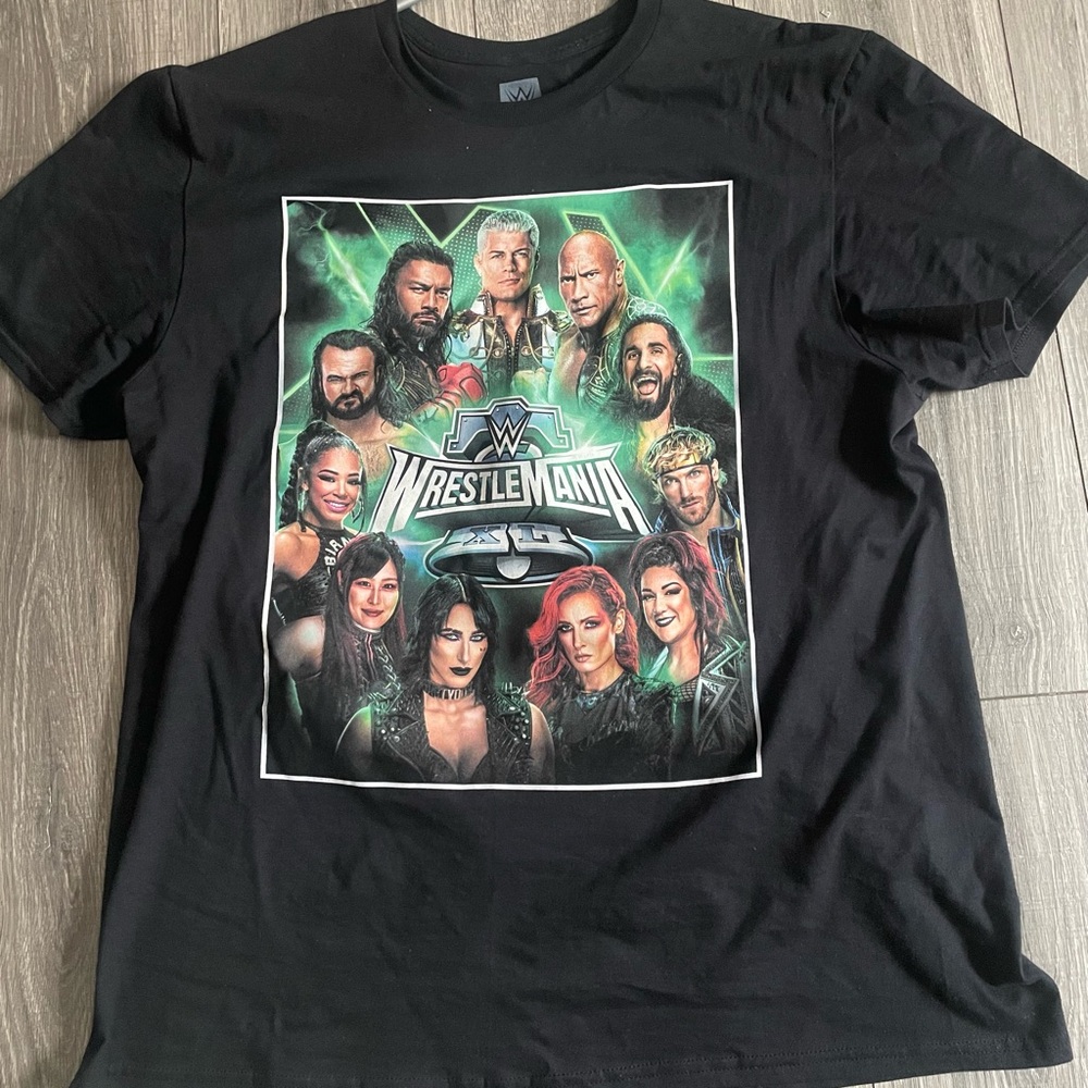 Official Wrestlemania 40 Merch T Shirt